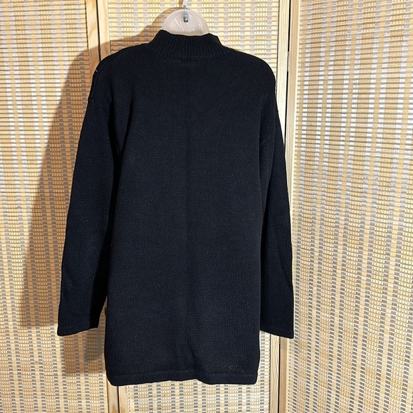 Vintage 1990s Ship 'n Shore "Ugly" Christmas Sweater Studded Decorations Large - Picture 11 of 16